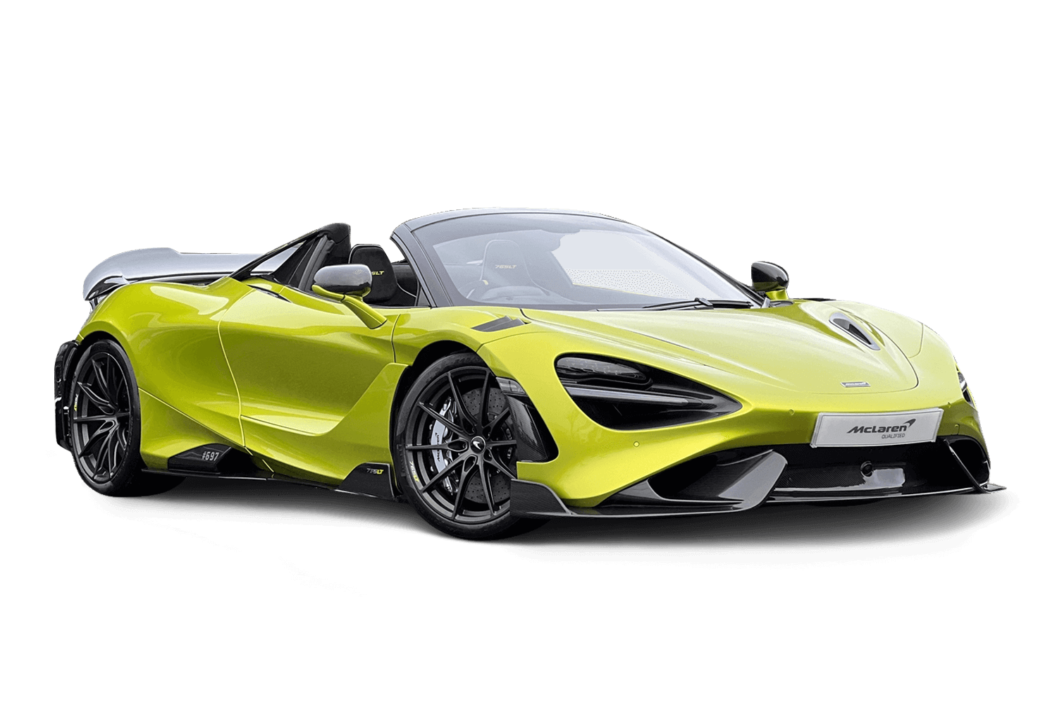 McLaren 765LT focused image