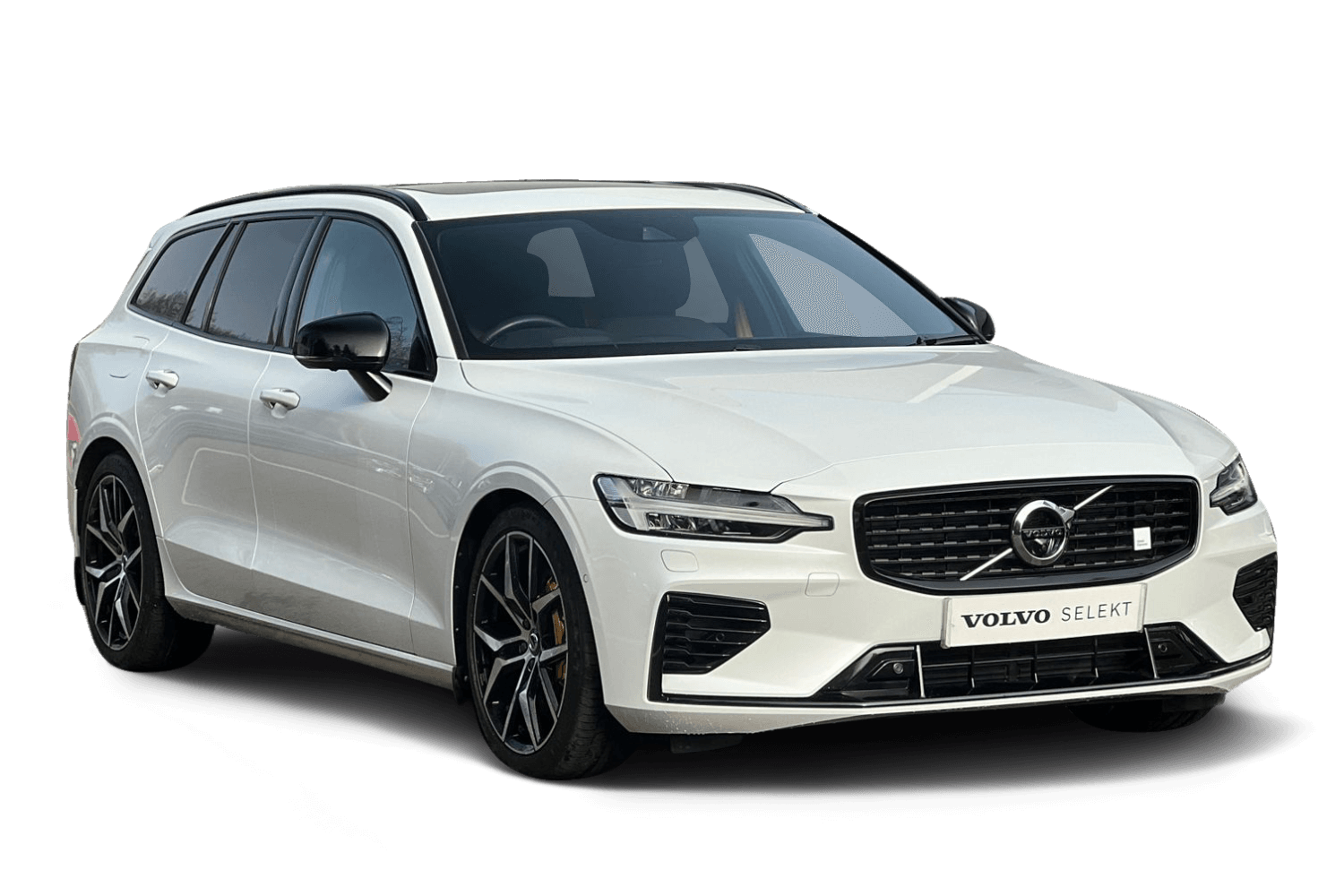 Volvo V60 focused image